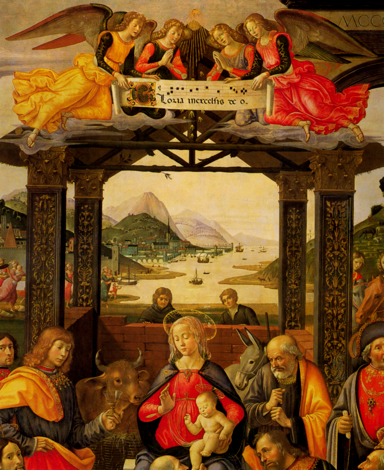 DETAIL OF THE ADORATION OF THE MAGI