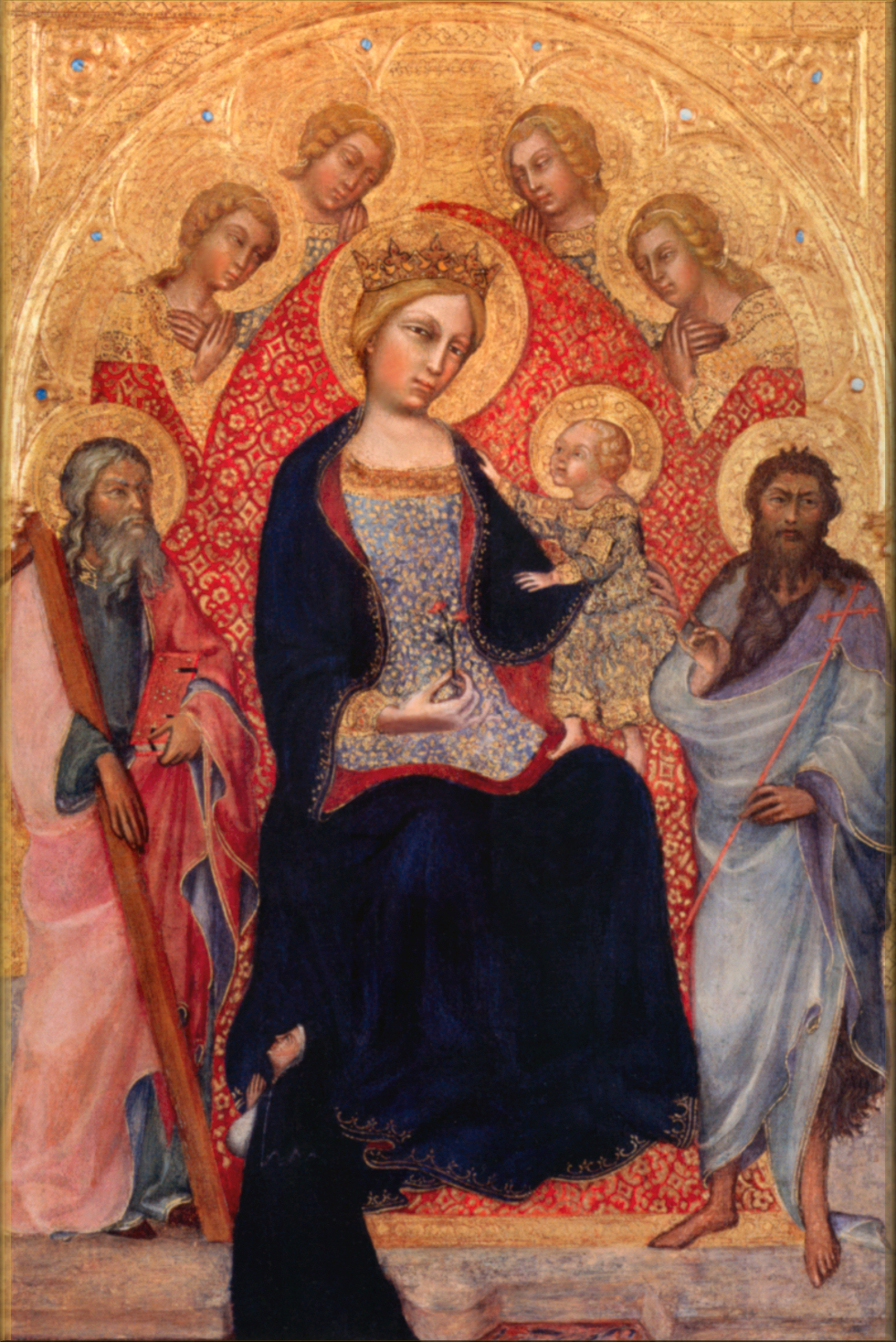 MADONNA ENTHRONED