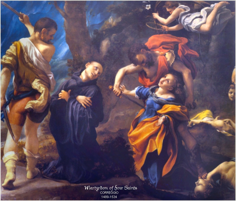 MARTYRDOM OF FOUR SAINTS