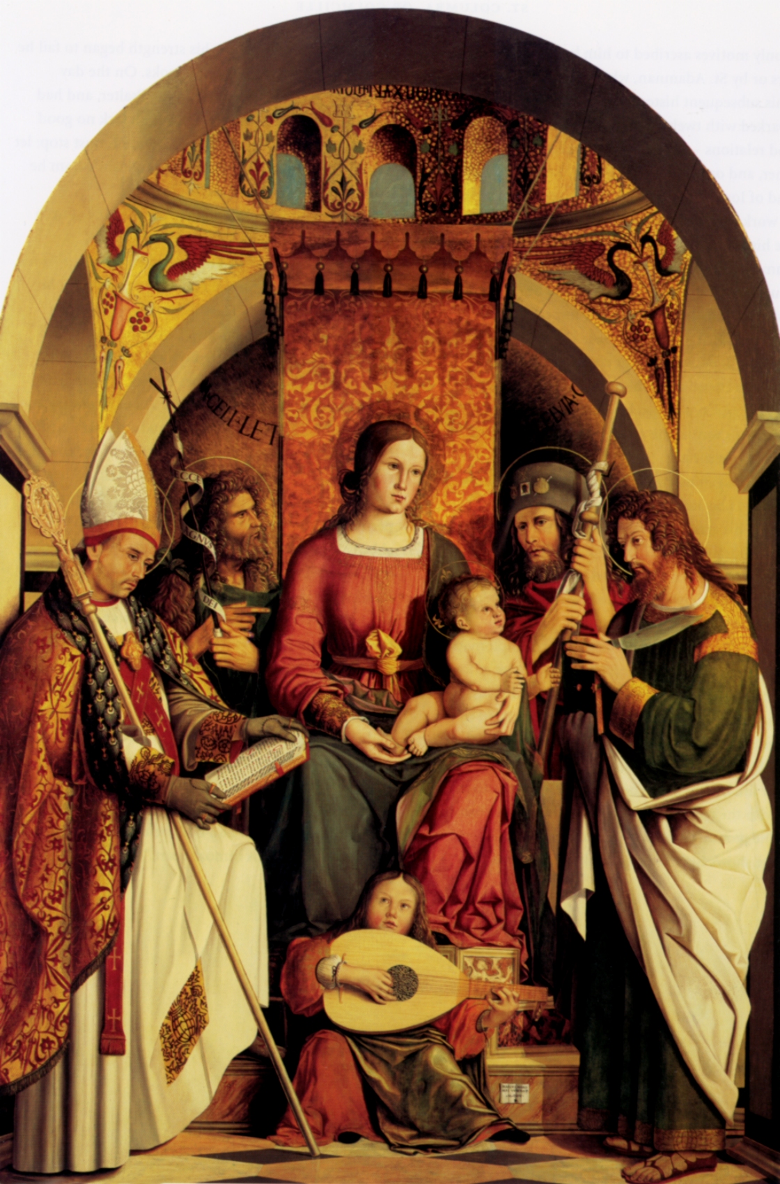 MADONNA AND SAINTS