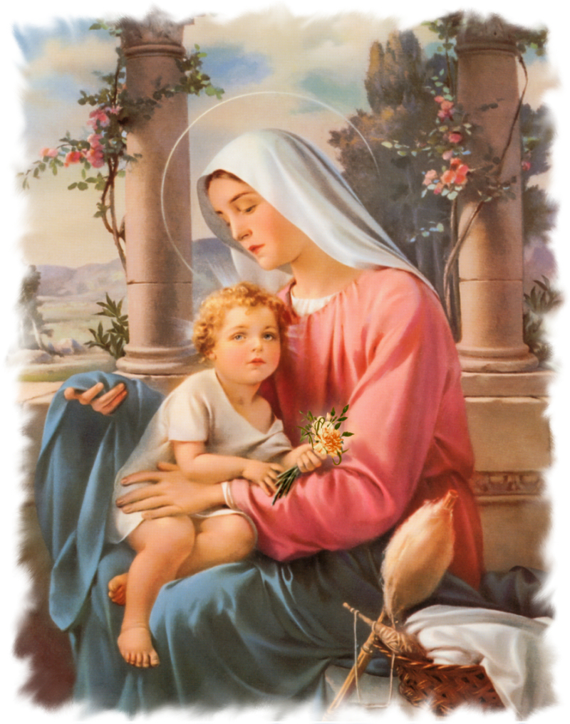 MADONNA AND CHILD WITH CARNATION