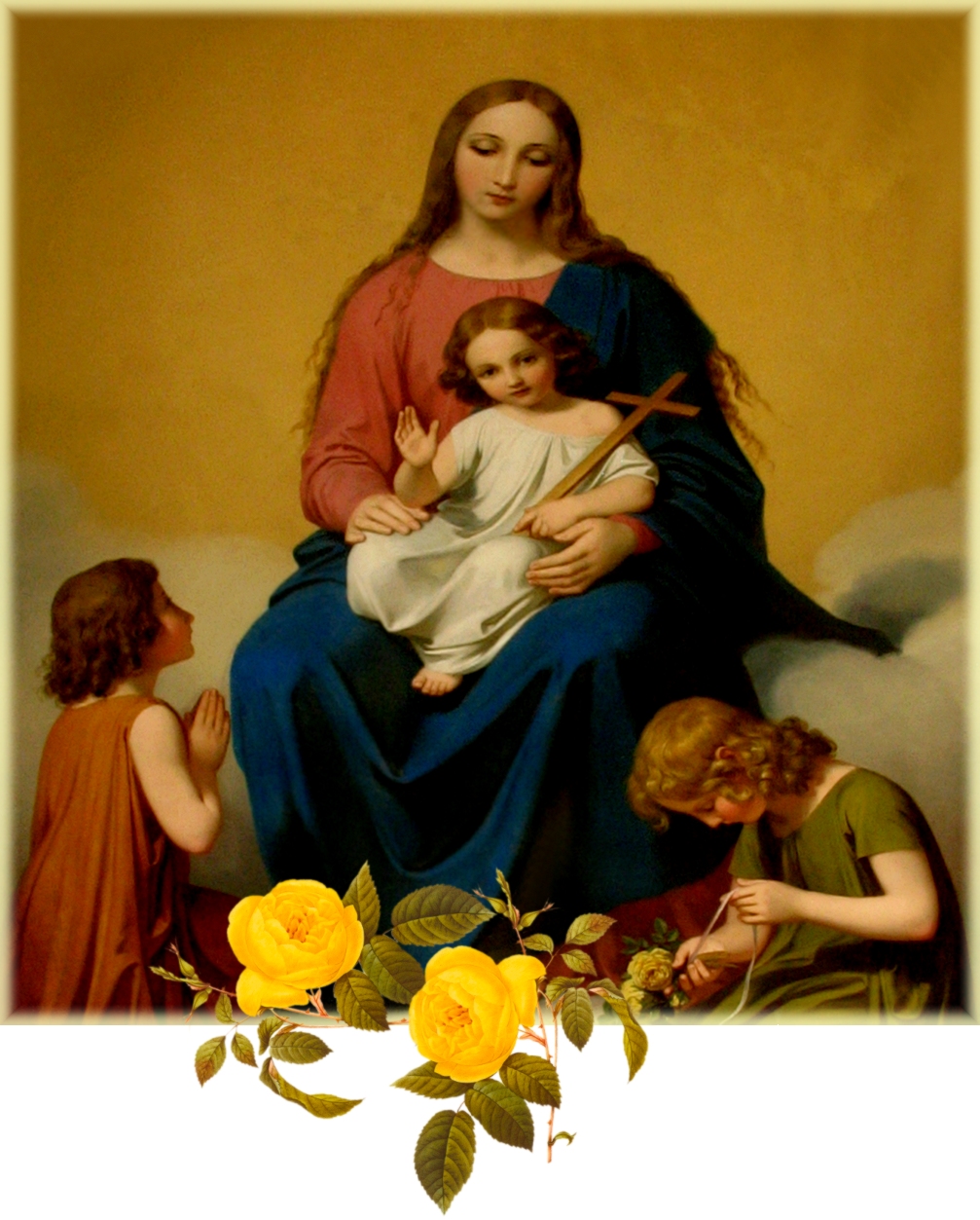 MADONN AND CHILD WITH CHILDREN