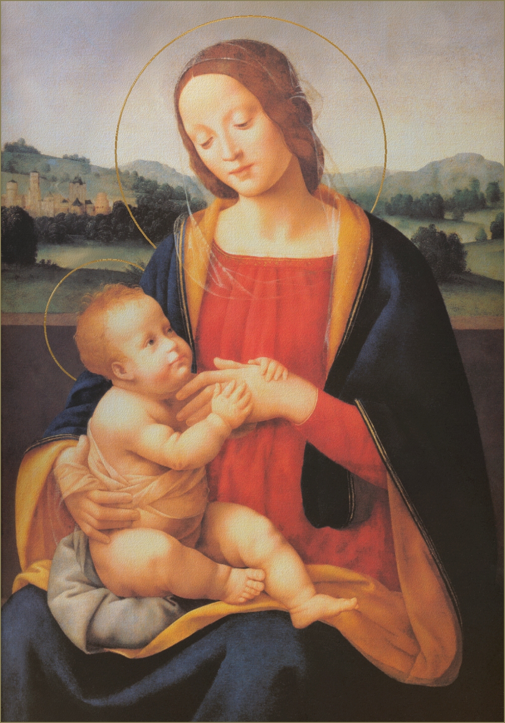 MADONNA AND CHILD FULL IMAGE