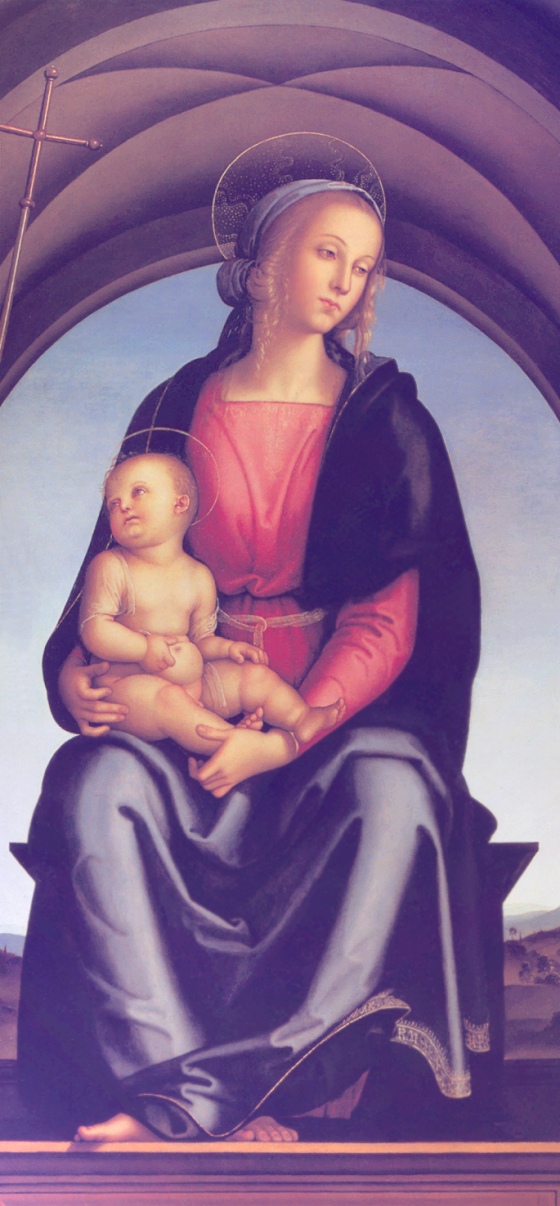 DETAIL OF MADONNA AND CHILD