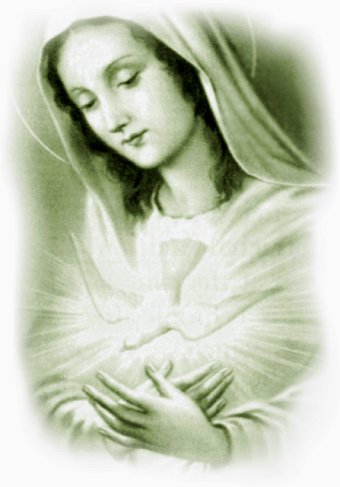 SEPIA PRINT OF MARY