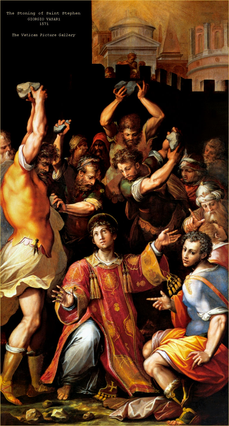 THE STONING OF ST. STEPHEN