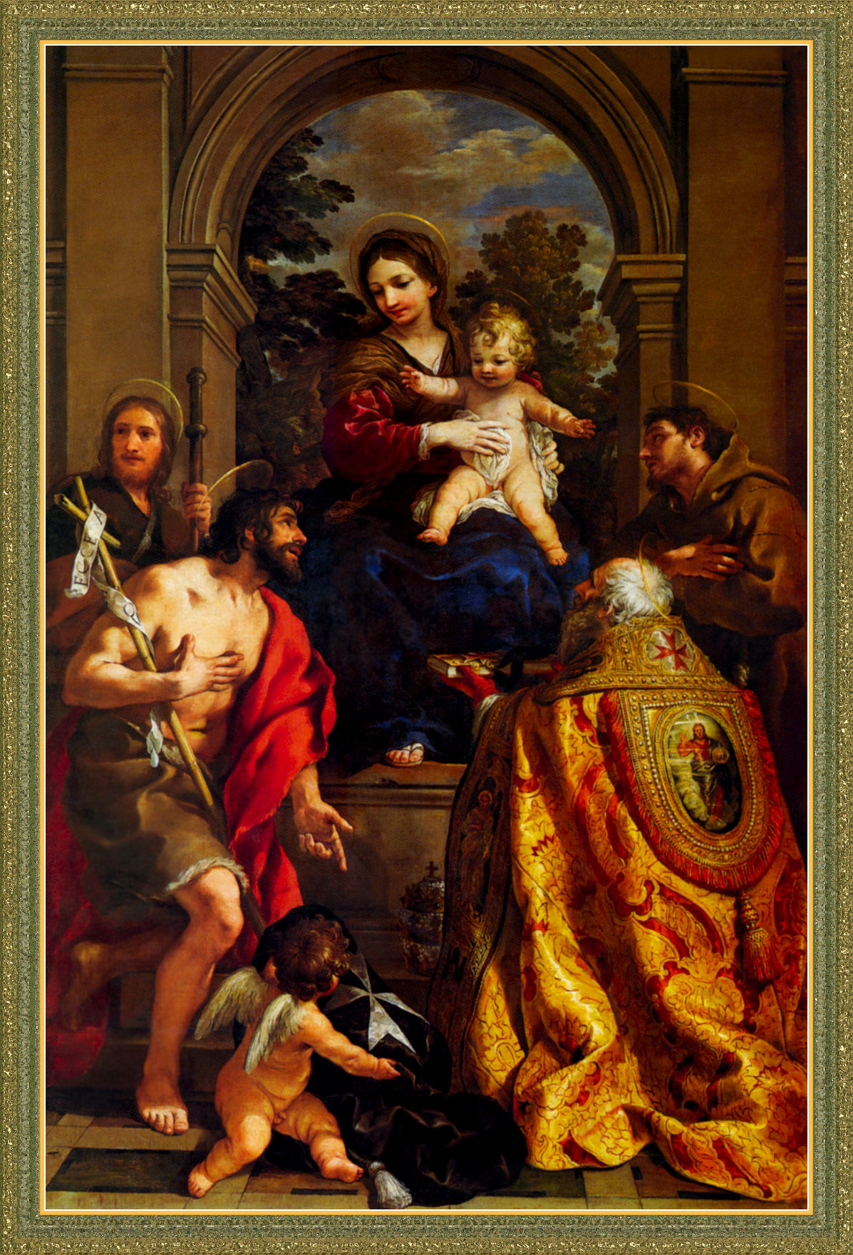 CORTONA MADONNA WITH SAINTS