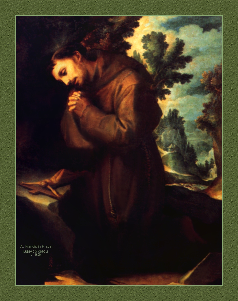 ST. FRANCIS IN PRAYER