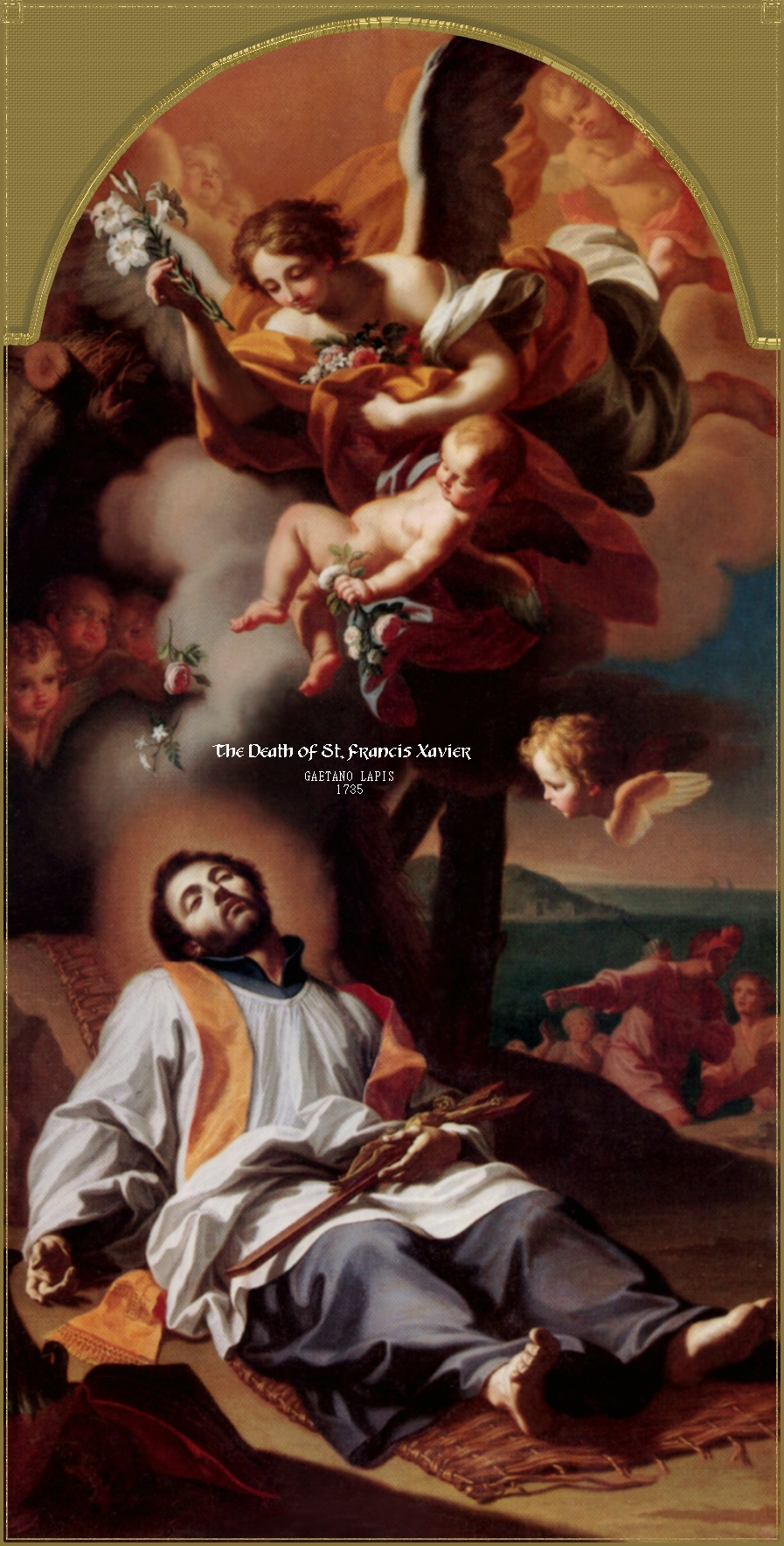 THE DEATH OF ST. FRANCIS XAVIER