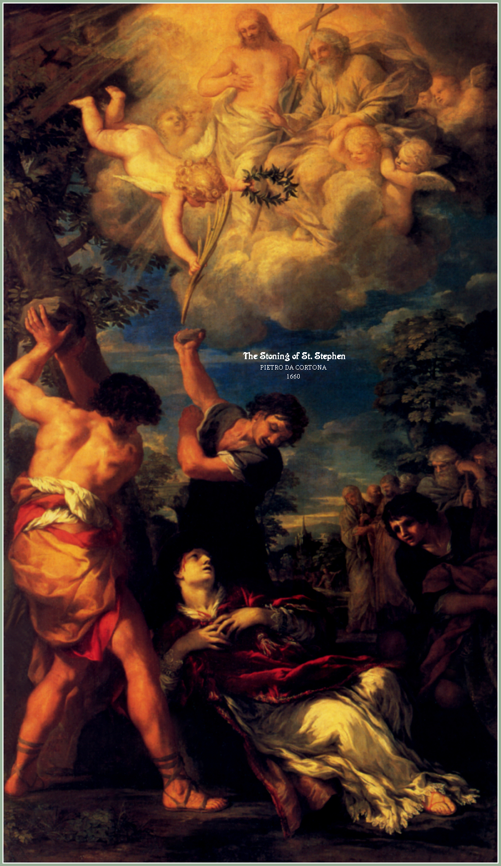 THE STONING OF ST. STEPHEN