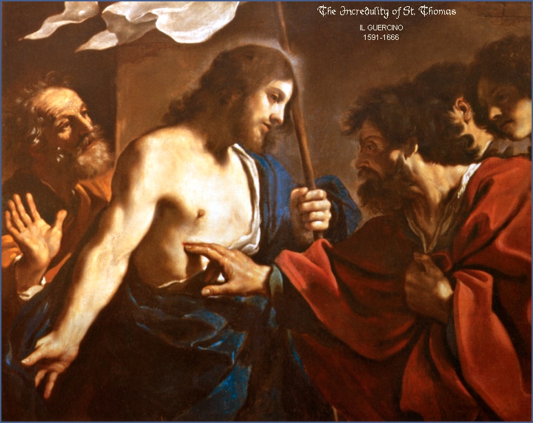ST. THOMAS WITH CHRIST