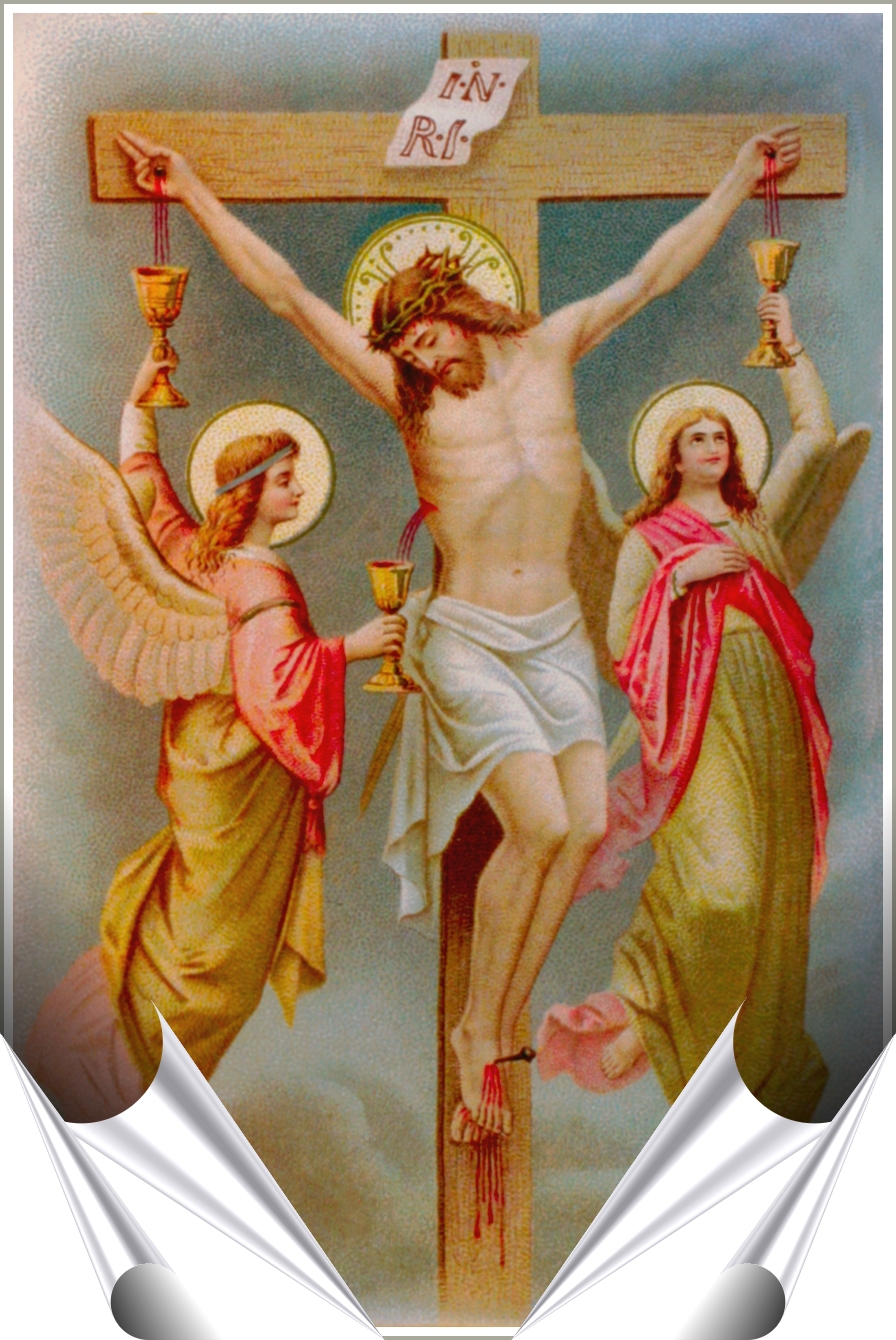 CRUCIFIX WITH ANGELS