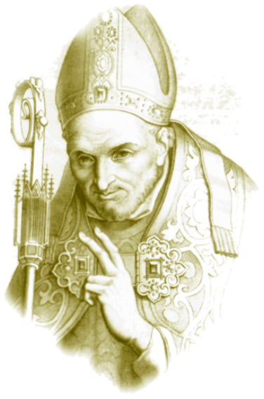 SAINT ALPHONSUS SEPIA FADE