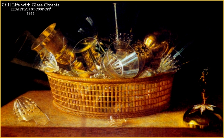 STILL LIFE WITH BROKEN GLASS