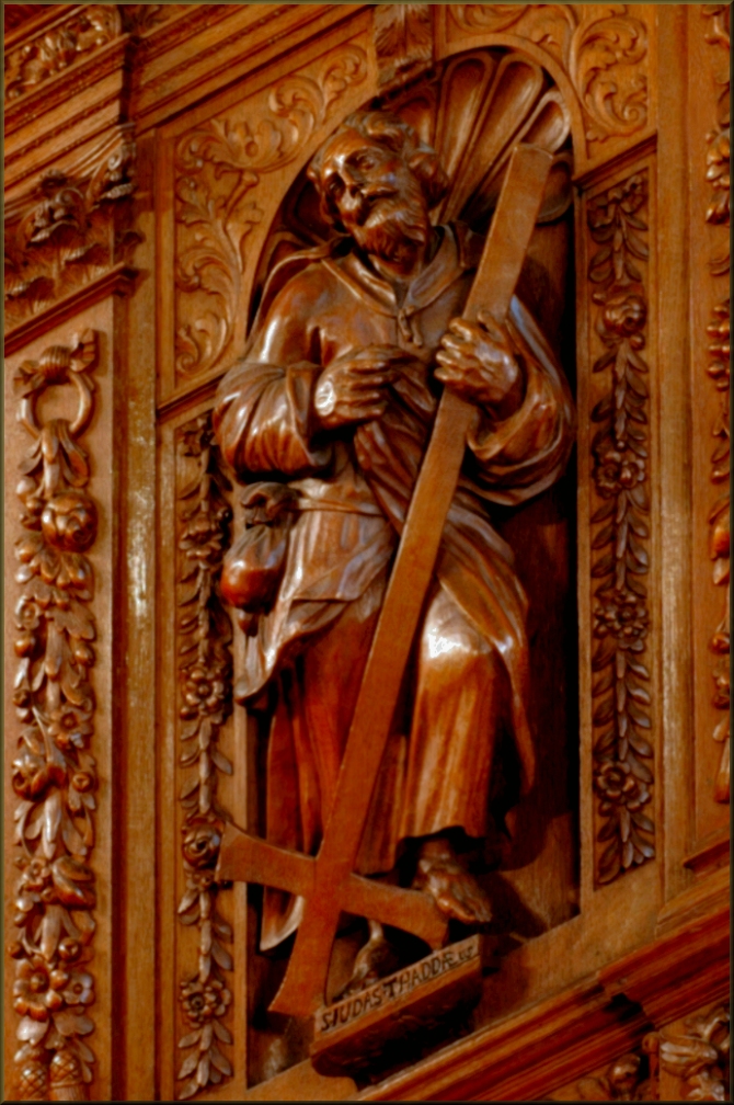 ST. JUDE CHURCH CARVING